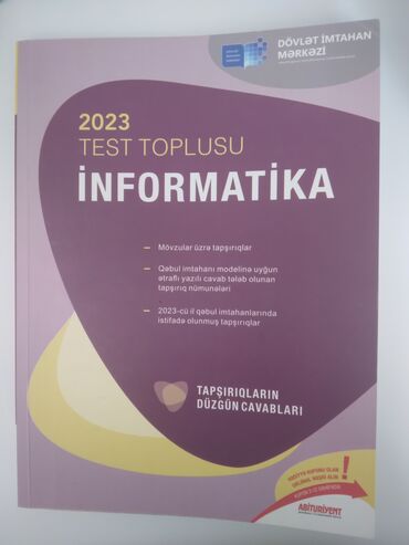 araş tibbi avadanlıqlar: İnformatika DİM test toplusu satılır. Qiymət : 3 azn İlk bölməsi