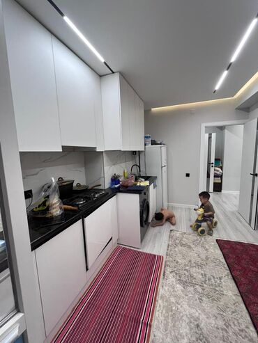купить квартиру в беловодске кыргызстан: 1 комната, 43 м², Элитка, 6 этаж, Евроремонт