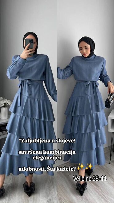 kutije za nakit слике: 2XL (EU 44), bоја - Tamnoplava, Dugih rukava
