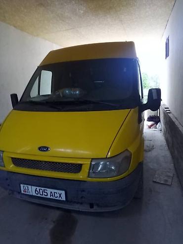 эски кийим: Грузовой фургон Ford Transit (длинная база, высокий кузов), жёлтый — 1