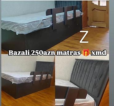 islenmis taxta: Yeni, Təknəfərlik çarpayı, Bazalı, Matras ilə, Siyirməsiz — 1