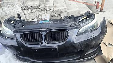 e60 bmw: Бампер BMW, Б/у, Оригинал — 1