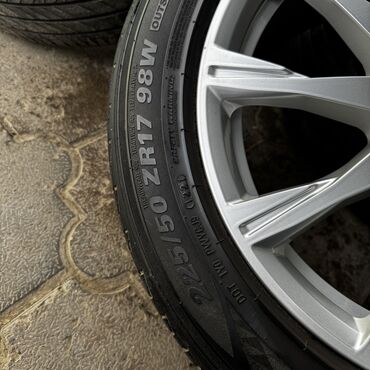 Колеса в сборе: Колеса в сборе 225 / 50 / R 17, Лето, Б/у, Комплект, Легковые, Литые, отверстий - 5 — 5