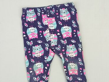 legginsy woskowane z kieszeniami: Legginsy, Pepco, 6-9 m, stan - Bardzo dobry