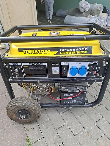 komur satis: Firman SPG6500E2 benzinli generator - Model: SPG6500E2 - Yanacaq — 2