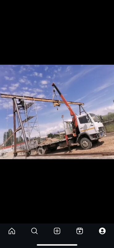 Автокраны: Автокран, Mercedes-Benz, 1989 г., до 9 м — 15