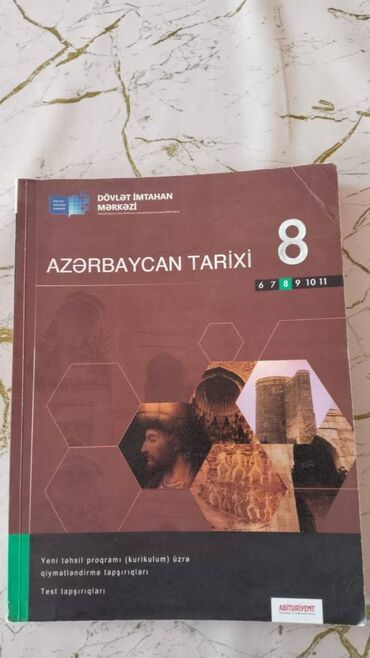 5 ci sinif azərbaycan tarixi kitabı: Azerbaycan tarixi 8 sinif, test tapsiriqlari