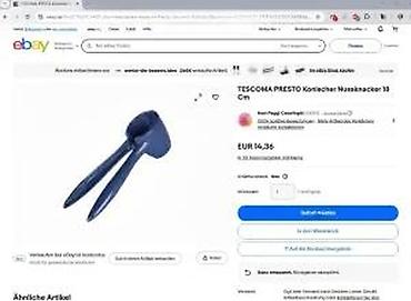 Ostala kuhinjska oprema: TESCOMA PRESTO konusni orašar, 18 cm - Praktičan ručni orašar za lako — 5