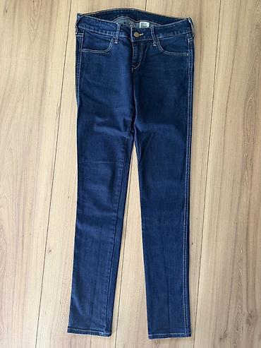 2000 dinara: H&M Ženske farmerke – tamno plavi džins, skinny kroj - Klasican — 1