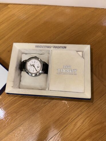 almaniyada saat neçədir: Б/у, Наручные часы, Tissot, цвет - Черный