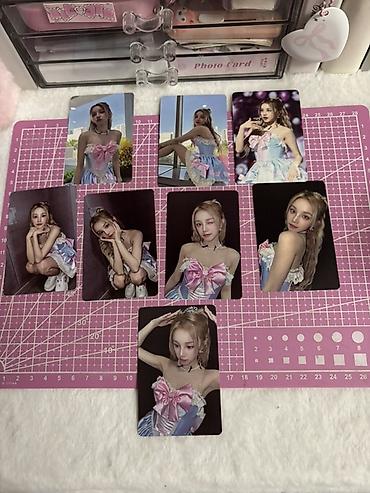İncəsənət və kolleksiyalar: 8deneli Gidle Yuqi lomo cart seti hasarsız Məhsul: Foto kart seti – — 1