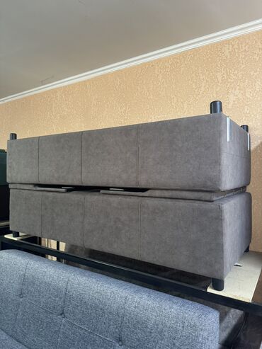 Односпальные кровати: Кровать Односпальные кровати высокого качество паралон Россия ткань — 8