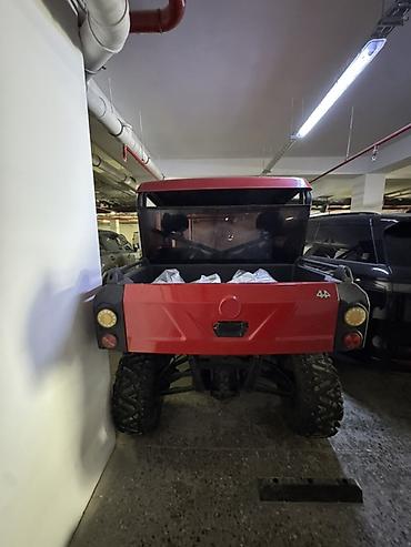 yan güzgülər s: Off-road UTV (yanbayan) – qırmızı rəng, 4x4 - Güclü off-road — 2