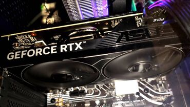 Sərt disklər (HDD): Videokart Asus GeForce RTX 4060, 8 GB, İşlənmiş