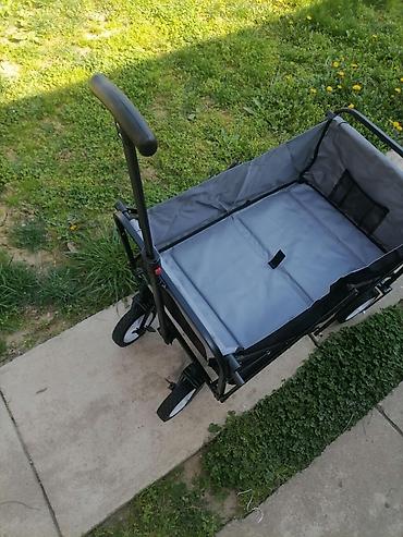 Stilska kolica za piće: Sklopiva transportna kolica na izvlačenje - Prostrana korpa od — 13