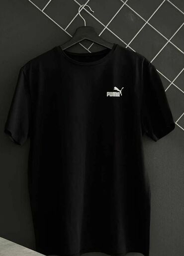холодок футболка: Эркектердин футболкасы, Бардык өлчөмдөр, Puma, Жаңы, түсү - Кара, Акысыз жеткирүү