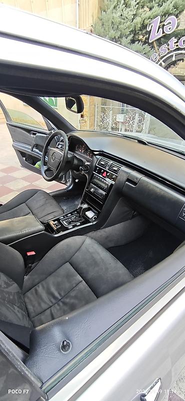 sernisin qazel: Mercedes-Benz E-Class (W210) sedan - Kuzov: 4 qapılı sedan, gümüşü — 7
