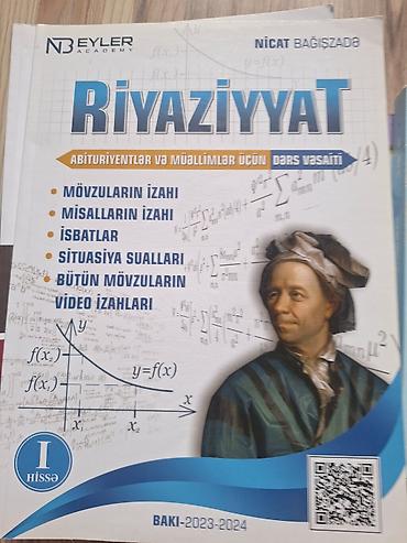 Riyaziyyat – Abituriyentlər və Müəllimlər üçün Dərs Vəsaiti (I hissə)