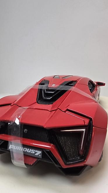 gravity ball: Коллекционная модель суперкара Lykan Hypersport (масштаб — 6