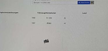 10 cm: STEZAČ VETROBRANA | bmw R 1200 C stezač vetrobrana nov deo bmw 71 — 2