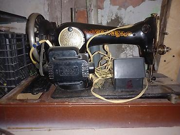 par utuleri: Elektrik tikiş maşını – retro model, qutu və pedalla - Korpus — 3