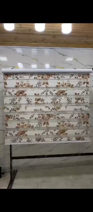 Rulon ştorlar: Fərqli naxışlarda təqdim olunan zebra pərdələr evinizə və ya ofisinizə — 11