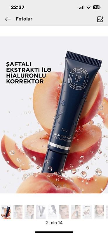 watch 4: Faberlic Essential Makeup – Şaftalı ekstraktı və hialuron kompleksi — 1