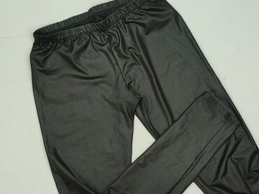 Leggings Eco-leather for women, size S (EU 36)