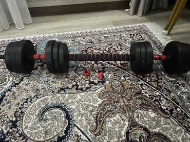 заредное устроиства 36в 2 а: ПРОДАМ!! Гантели, штангу. Дисков вобщем 12. 4 по 1.25кг 4 по 1.5кг 4