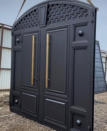 Həyət darvazaları: Metal EN MMC olaraq istədiyiniz forma və ölçüde demir işlerinin — 10