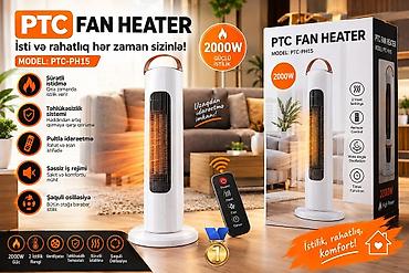 logi electronics: PTC Fan Heater – Model: PTC-PH15 - Güc: 2000W (güclü istilik) - 2 — 1