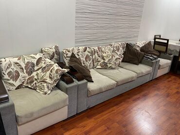 Ev və bağ: Künc divan, Açılmayan, Bazasız, Parça, Çatdırılma yoxdur