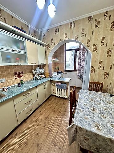 квартиры 106 серии: 3 комнаты, 63 м², Пишпек 106 серия, 7 этаж, Старый ремонт — 8