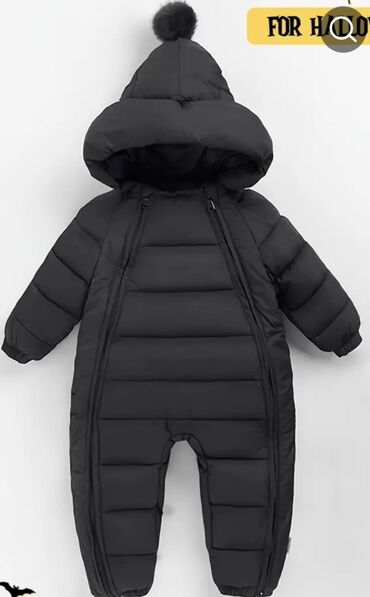toxunma uşaq sviterləri: Uşaq üçün qışlıq kombinezon 50 man alinib tezedir etiketli sehven 2