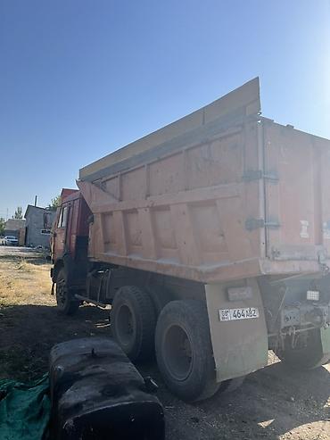 коробка хово: Самосвал КАМАЗ 6x4 - Колесная формула: 6x4, сдвоенные задние оси - — 4