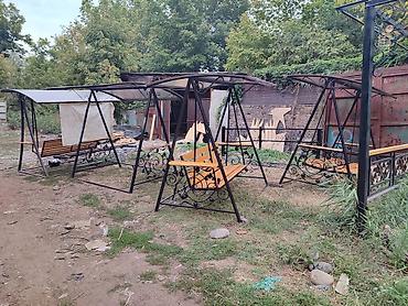 качеля бишкек: Садовые качели Металл, Со спинкой, С крышей — 5