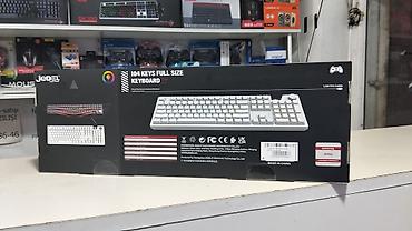attack shark x85: JeDel KL-158 tam ölçülü (104 düymə) mexaniki klaviatura - Oyun üçün — 2