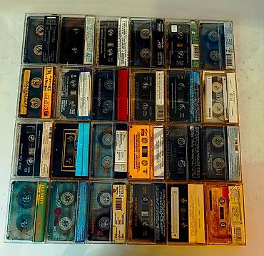 Audio kasetlər: Kolleksionerlərin və Retro-Audio Həvəskarlarının nəzərinə! 24 növ — 2