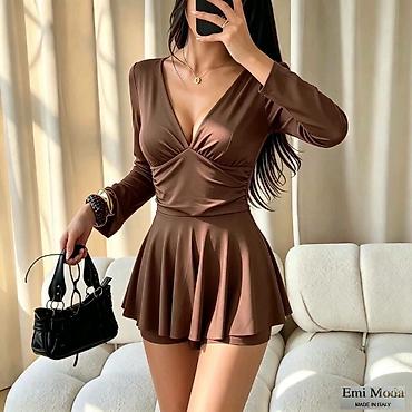 cherrytime obuca: Mini haljina/romper sa šortsom –2500din
S M L — 2