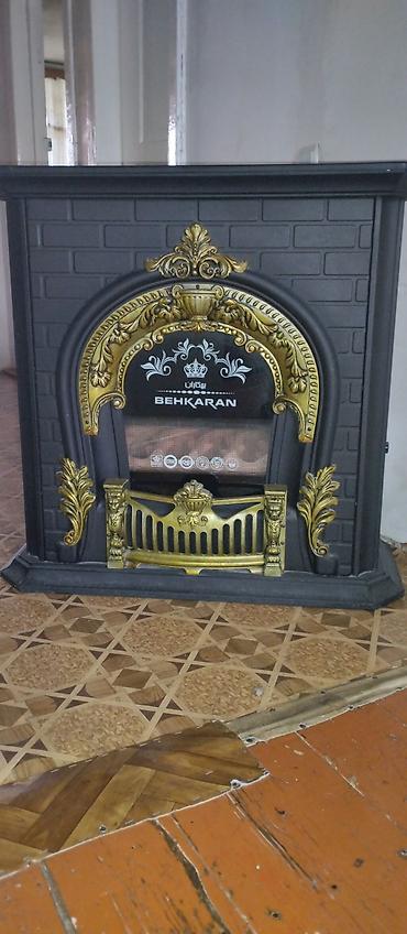 qaz beci: Behkaran qaz sobası – klassik kamin dizaynlı - Brend/model: Behkaran — 1