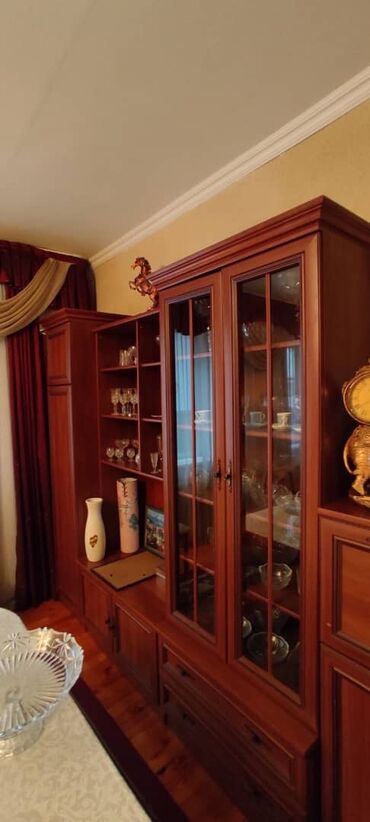 журналы ринц 2016: Гарнитур для зала, Журнальный стол, Шкаф, цвет - Коричневый, Б/у