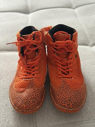 найк наски: Мужские кроссовки, 40, Nike, Б/у, цвет - Оранжевый, Самовывоз, Платная доставка — 3