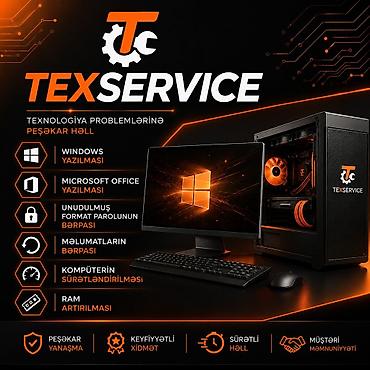 TEXSERVICE – Kompüter təmiri və texniki xidmət Xidmətlər: - Windows
