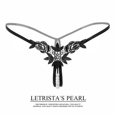 Трусики: Трусики, С кружевом, Хлопок, Китай — 6