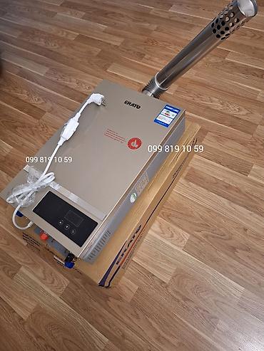 kombi mator: ERATO 32 həcimli turbo fanlı su qızdırıcı – ocaqlı mini kombi qazanı — 2