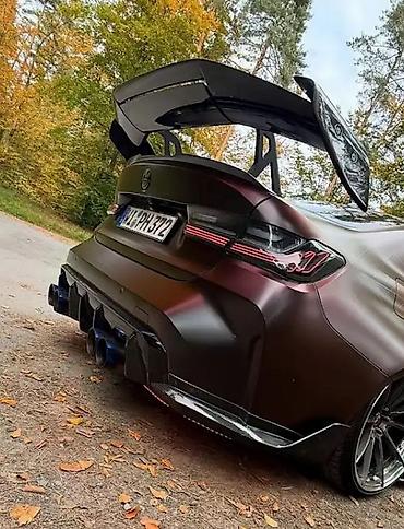 bmw m3 gtr: BMW M3 (G80) — тюнинг‑проект с акцентом на аэродинамику и внешний — 5