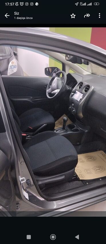 Digər Avtomobillər: Nissan Note hetçbek avtomobili, yığcam ölçüsü və geniş interyeri ilə