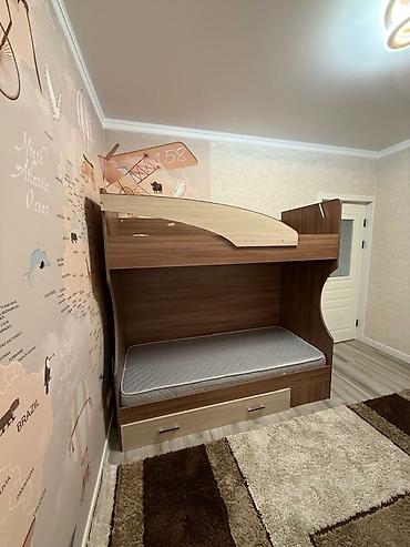 bunk bed: Двуспальная кровать, Б/у, Каркас без матраса, длина - 190 см — 4