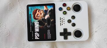 Digər oyun və konsollar: Portativ retro oyun konsolu - Korpus: ağ rəng, yığcam qatlanan — 3