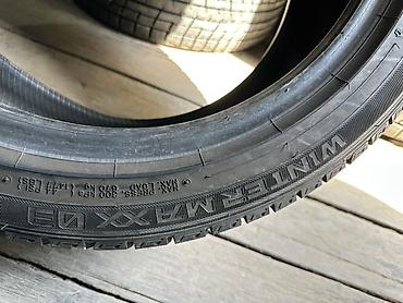 670: Шины 235 / 45 / R 17, Зима, Б/у, Комплект, Легковые, Япония, DUNLOP — 4